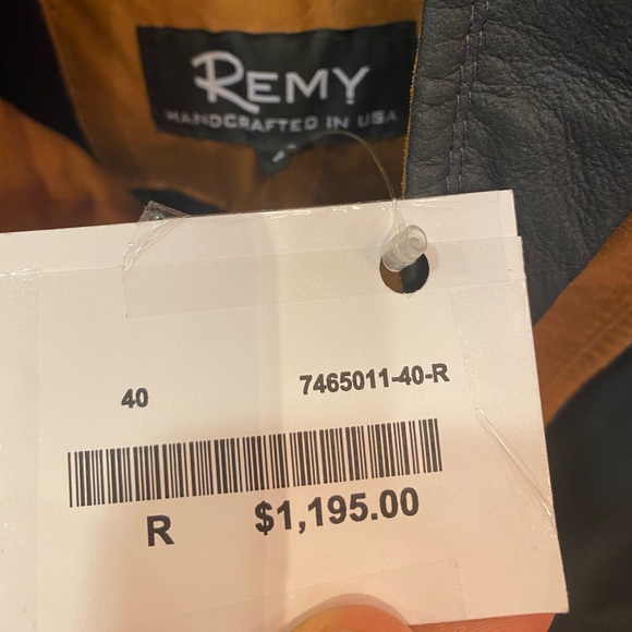 Johnston & Murphy 100% lambskin leather jacket - Picture 14 of 16